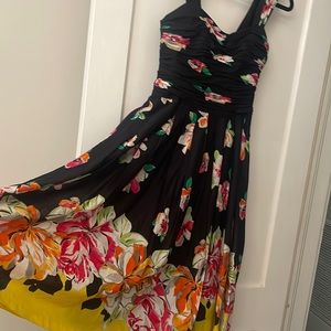 Vintage Floral Dress